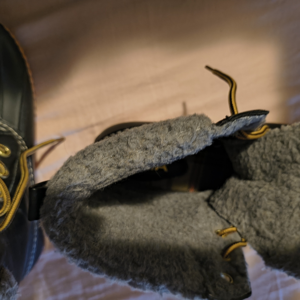 MIA Winter Boots with Gray and Yellow Accents